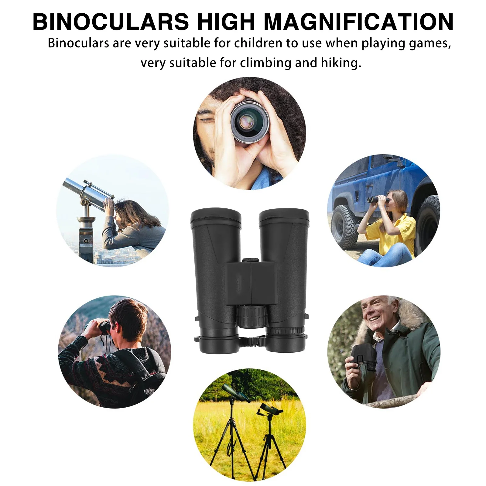 

1Pcs Outdoor Portable High Definition Travel Hiking Bird Watching Sightseeing Magnification Telescope