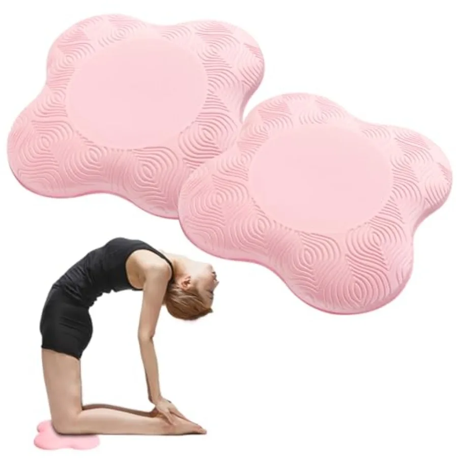 

2 packs Yoga Knee Pad Mats Extra Thick for Knees Elbows Wrist Hands Head Foam Pilates Kneeling pad Yoga Knee Cushion Thick Exer