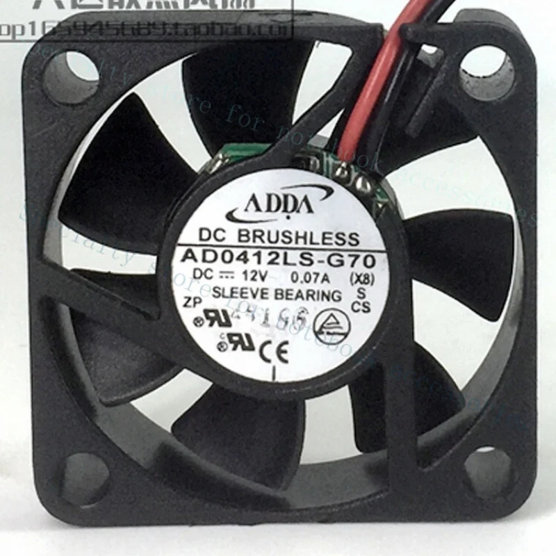 

A+ ADDA AD0412LS-G70 4010 4CM DC 12V 0.07A silent cooling fan