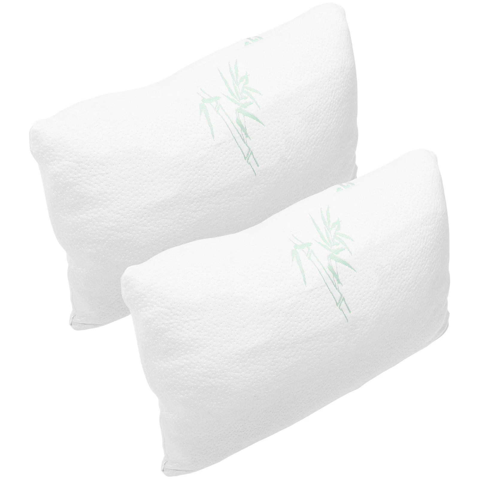 

2Pcs Latex Pillow Cover Bamboo Fiber Memory Neck Pillowcase Orthopedic Cervical Neck Pain Relief Sleeping Pillow Bedding