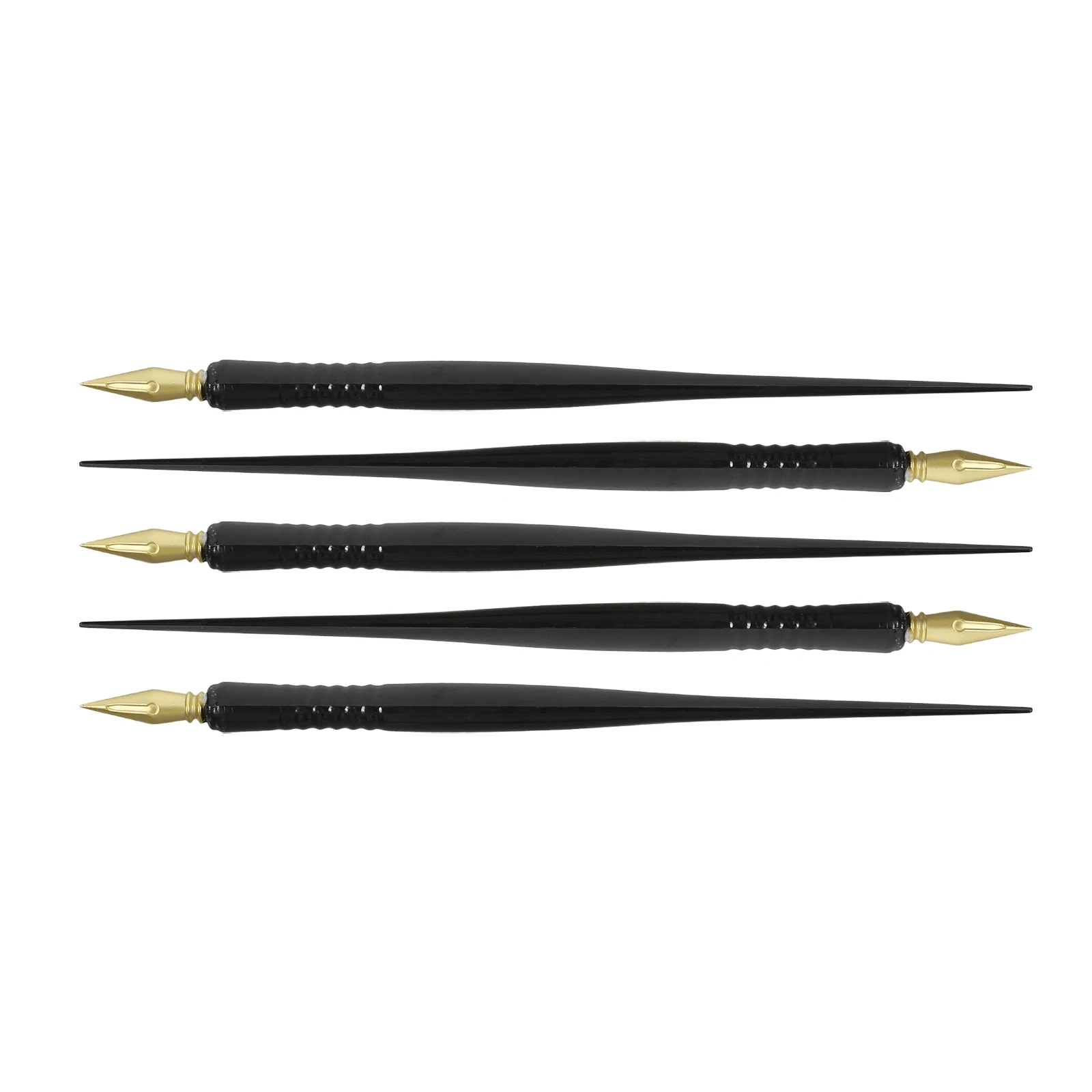 

5 PCS Black Children's Scratch Paint Brush Coloring Tools Handwriting Paper for Kids Drawing
