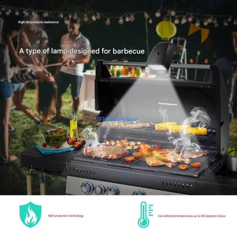 F92C Exemplary Present Male Otherwise Women Enthusiasts Excellent BBQ Tool For Backyard Parties Strengthened Cooking Knowledge