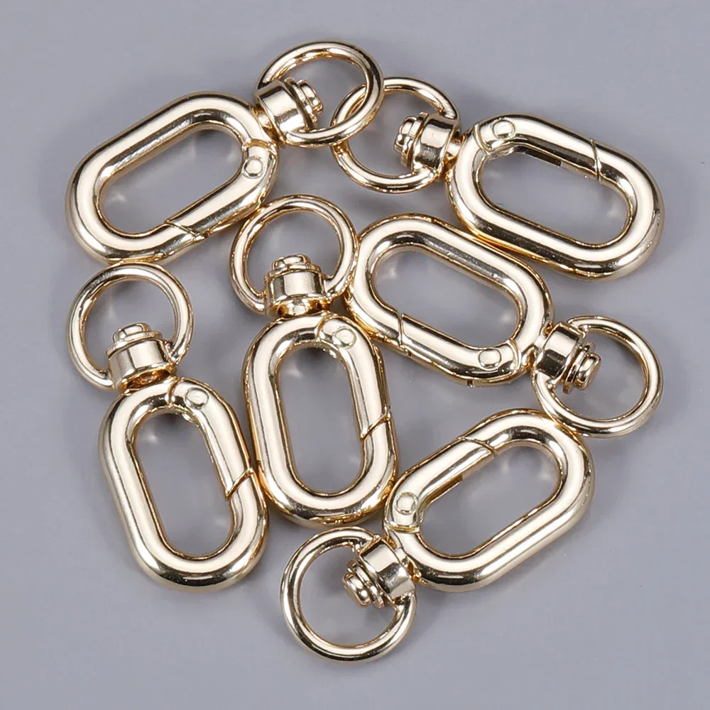 5/10pcs 39mm Metal Lobster Clasp Swivel Snap Hooks Dog Buckle for Bag Hardware Parts Accessories Keyring Buckles Wholesale