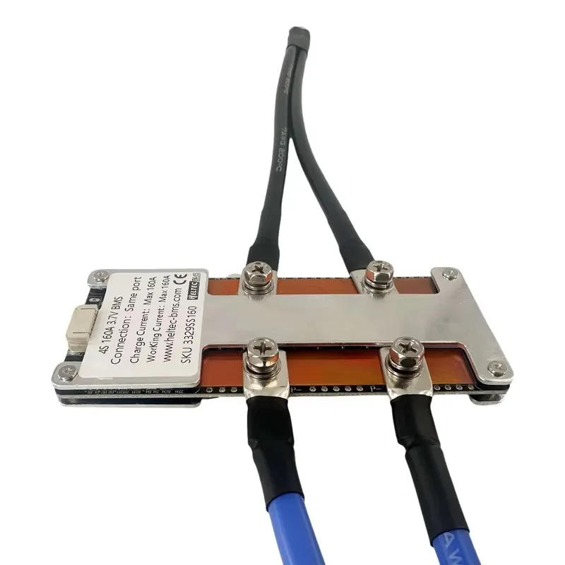 لوح حماية بطارية ليثيوم Heltecbms 3V 4S 120A 160A 200A لبطاريات NCM/LFP مع حماية متوازنة لدرجة الحرارة
