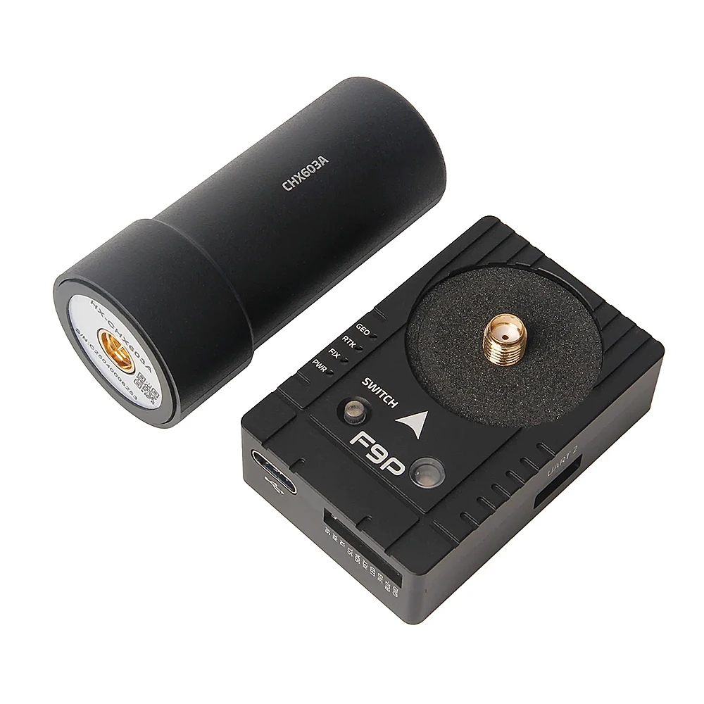 Holybro H-RTK F9P GNSS Series IST8310 Compass Rover/ Rover 2nd GPS/ Helical/ Base for RC FPV Drone thumbnail 6