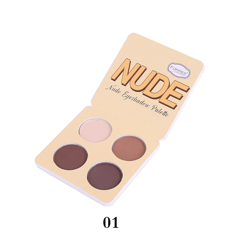 Makeup Matte Eye Shadow Palette 4 Color The Nude Balm Minerals Powder Pigments Cosmetics Glitter Eyeshadow Make Up Palette