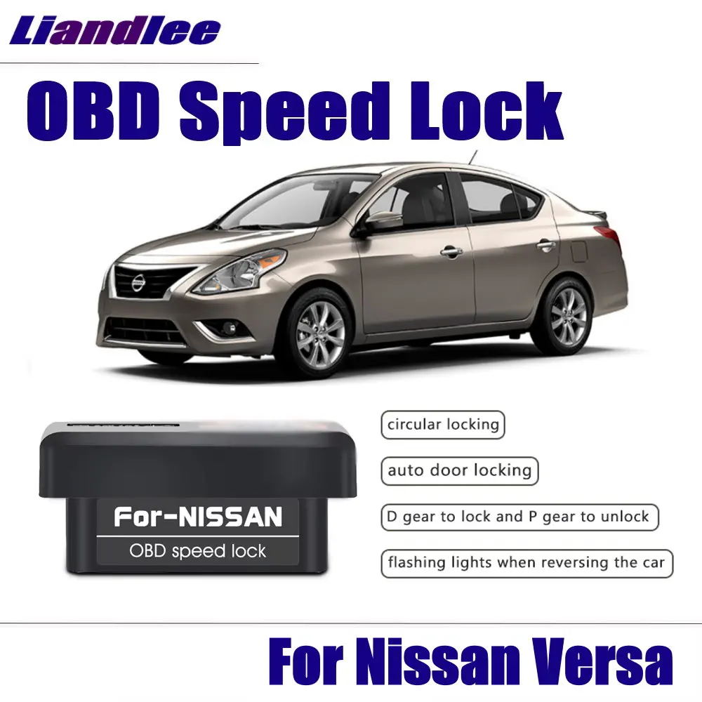 For Nissan Sunny Versa (N17/B17) 2012-2019 Car Auto Automatic Door Closer Speed Lock OBD Decoder Module Accessories