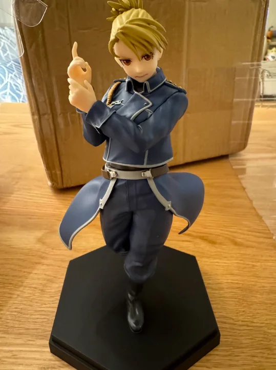 16/17cm Gsc Pop Up Parade Fullmetal Alchemist Fa Roy Mustang Riza Hawkeye Anime Figure Action Figure Collection Model Gift