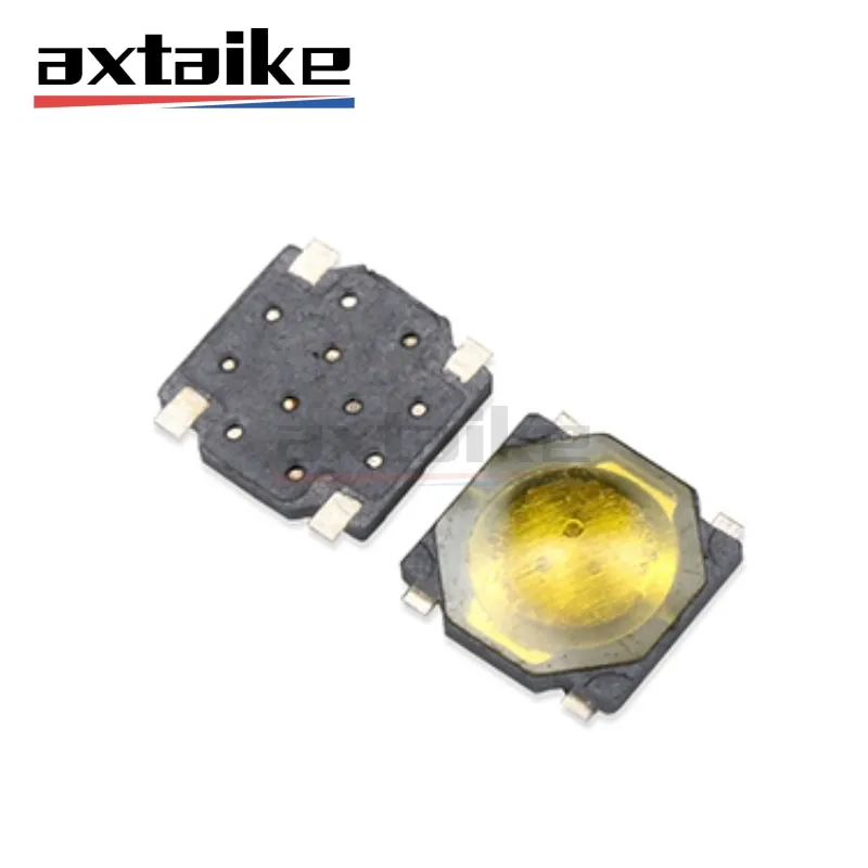 20PCS 3.7*3.7*0.35mm Thin Film Touch Switch 4 Feet Foot Patch Micro Button Switch 3.7×3.7×0.35MM Metal Dome 4Pin SMD