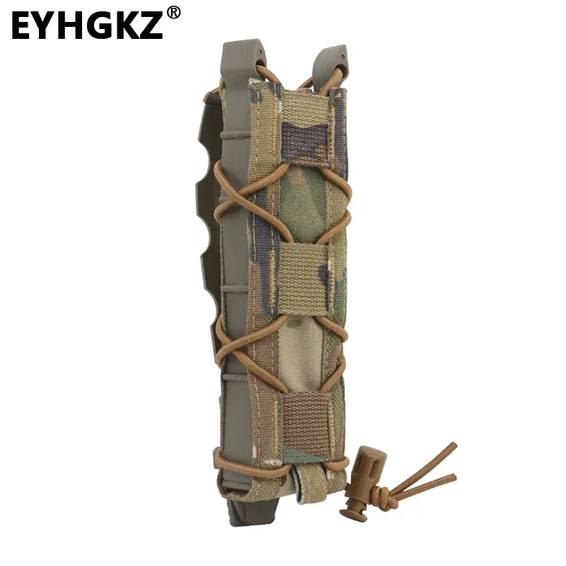 EYHGKZ-bolsas largas tipo tigre para caza táctica, accesorio Molle de 18mm para Paintball al aire libre, riñonera CS Wargame Shooting