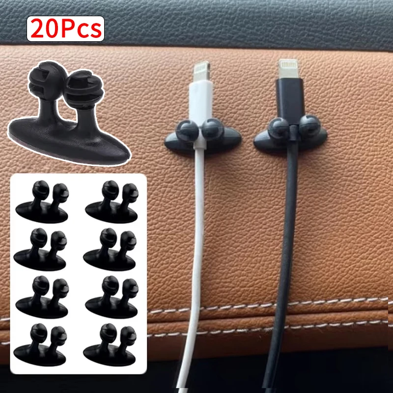 

20x автомобильное зарядное устройство, USB-кабель, зажим для наушников, органайзер для проводов, держатель кабеля, автоаксессуары для BMW E46 E39 E90 для VW Audi