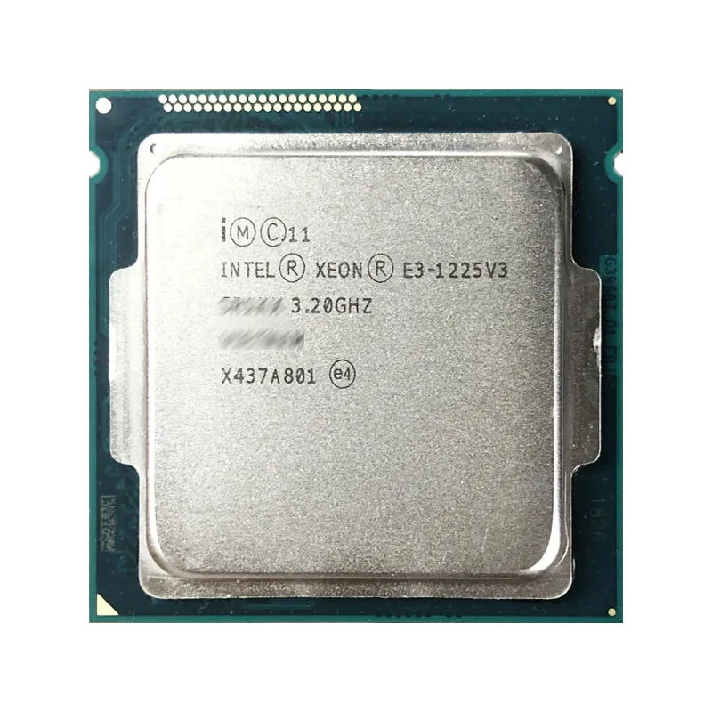 Intel Xeon E3 1225V3 E3 1225 V3 3,2 GHz Used Quad-Core Quad-Thread CPU  8M 84W LGA 1150