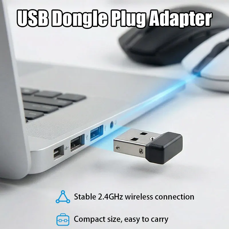 Fix Lost Dongle & Restore Connection-Replacement USB Receiver For Logitech G304/G305 Wireless Mouse,Only 1PCS-USB Receiver