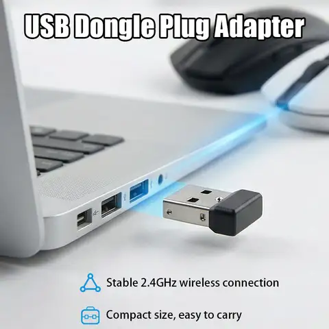 Fix Lost Dongle & Restore Connection-Replacement USB Receiver For Logitech G304/G305 Wireless Mouse,Only 1PCS-USB Receiver