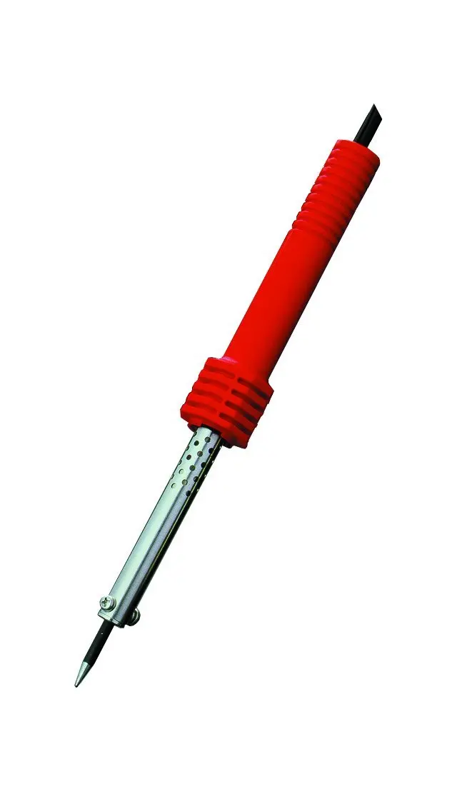 

Red Soldering Iron with Screwdriver Tip, 60W for PCB Repair and Hobby Electronics