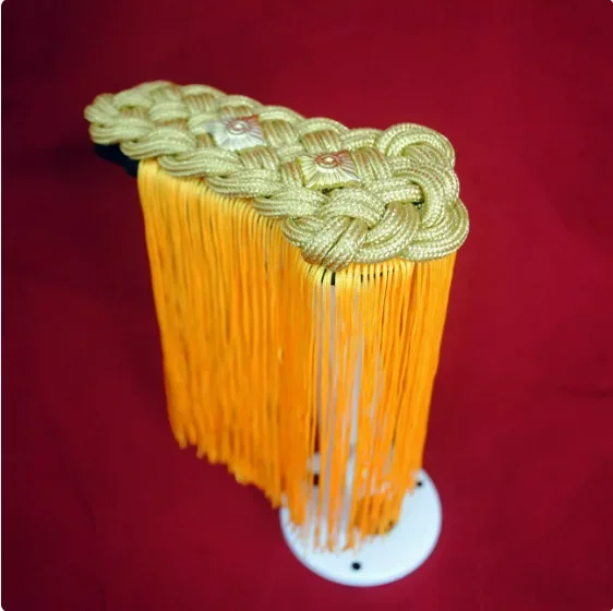 

Плечевой ремешок ручной работы с кисточкой из золотой нити для Honor Guard