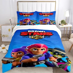 Game B-rawl Game S-Stars Vintage Posters  Duvet Cover Sets Printed Bedding Set Double Queen King Size 2/3pcs,Bettbezug