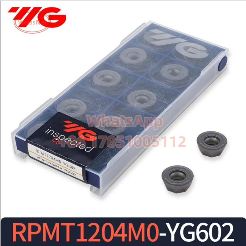 YG-1 RDMT0802MO RDMT10T3MO RPMT08T2MO RPMT10T3MO RPMT1204MO RPMW1003MO RPMW1204MO YG602 Carbide Insert RDMT Inserts