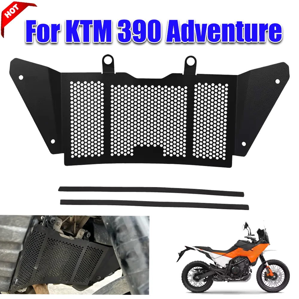 

Для KTM 390 Adventure ADV 390ADV 2019-2024 2023 2022 аксессуары для мотоциклов, защита радиатора, решетка радиатора, защитная пластина