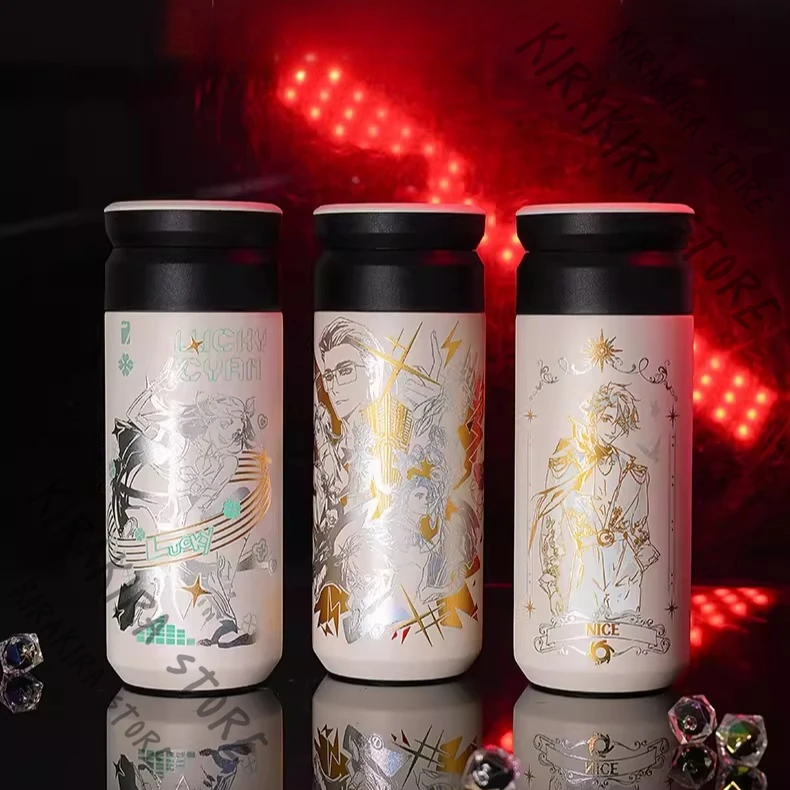 

TO BE HERO X LUCKY CYAN Vacuum Cup Thermos Cups NICE Stainless Steel Water Bottle Anime Cartoon Cosplay Portable Gifts