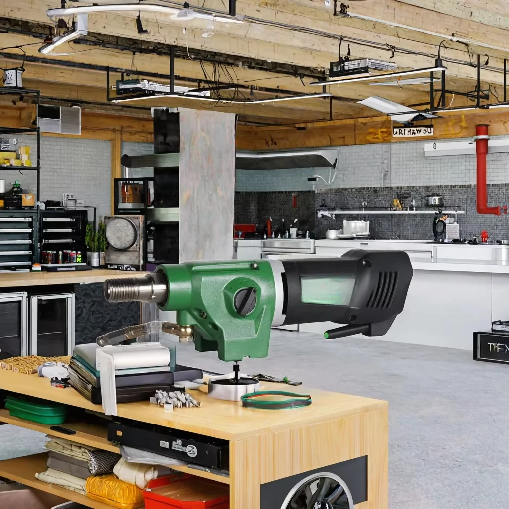 252B Lightweight 3000W Brushless Wet Concrete Diamond Core Drill Motor 6.8kg with Variable Speed  Customizable