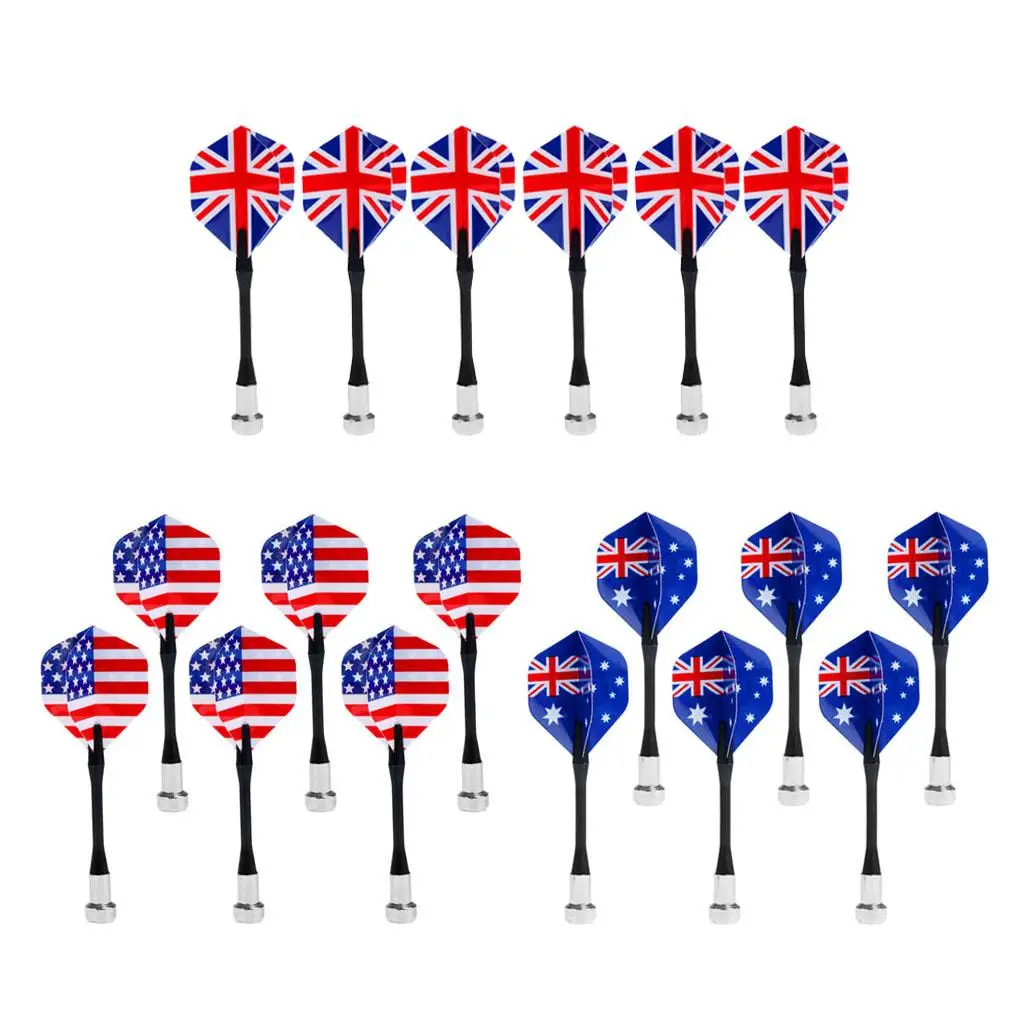 

Безопасные пластиковые дротики с магнитными съемными перьями для домашних семейных игр и развлечений