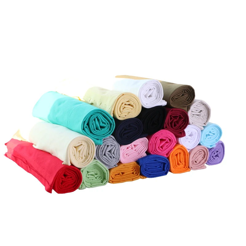 

Полностью хлопчатобумажная однотонная трикотажная ткань, летняя детская тонкая трикотажная куртка с короткими рукавами и внутренней подкладкой, домашнее платье, сделай сам, модная ткань для шитья