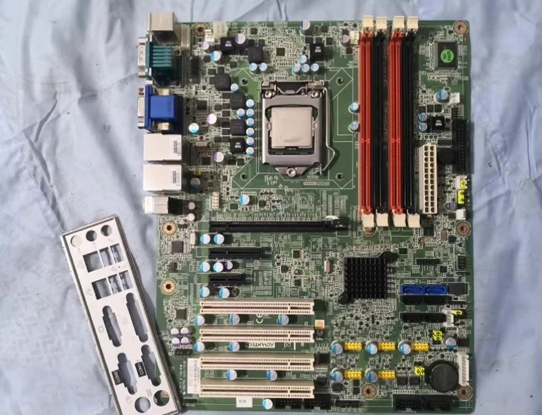 Main board AIMB-781QG2 disassembly with baffle, send CPU