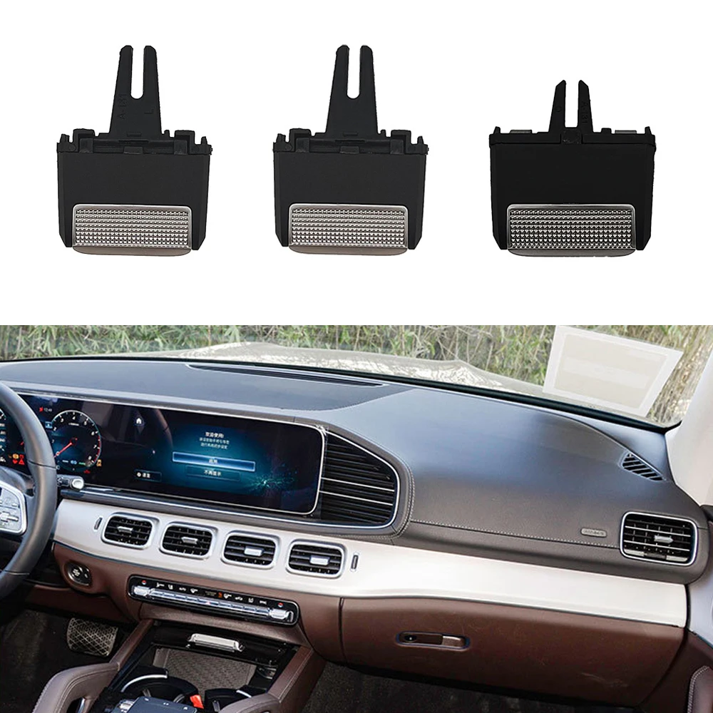 

Car Air Conditioning AC Vent Grille Tab Clip Outlet Repair Kit For Mercedes Benz GLE GLS W167 2020-2024 1678301300 1678307801