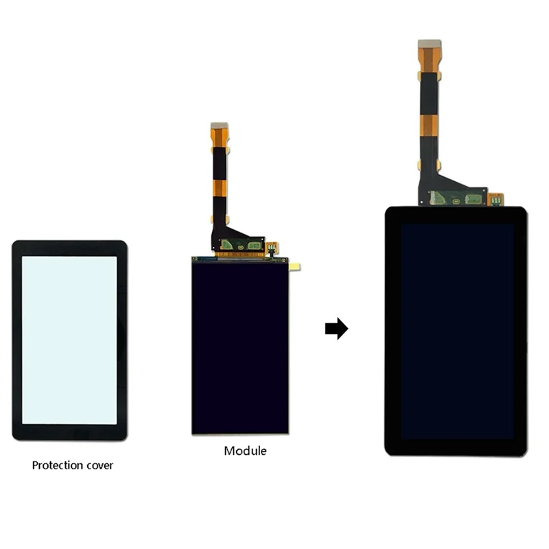 Pantalla LCD de 5,5 pulgadas para impresora 3D Creality LD002R/ELEGOO Mars/Anycubic, 1440X2560, 2K