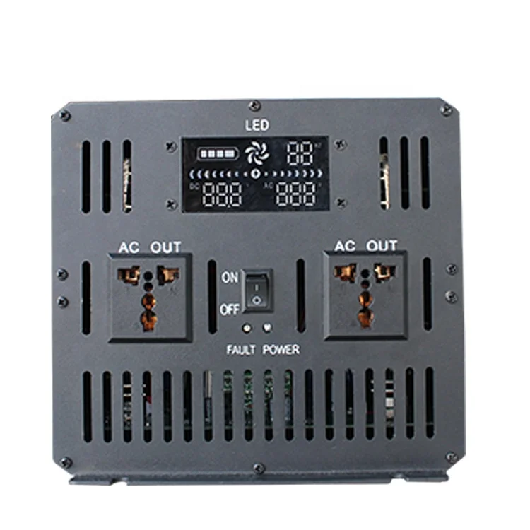 Inversor 5000 / 10000 vatios 6000 vatios Inversor 10Kw 10000W 12V a 220V Inversor de potencia de onda sinusoidal pura