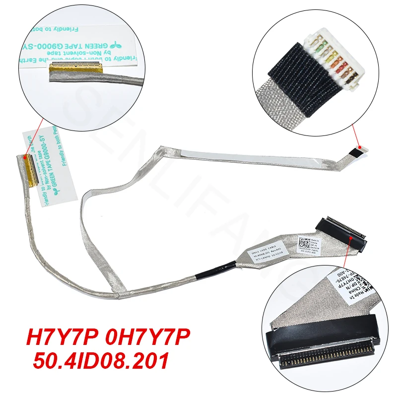 

For Dell Vostro 3350 LED LCD Screen LVDS Display VIDEO Cable H7Y7P 0H7Y7P 50.4ID08.201 DN13