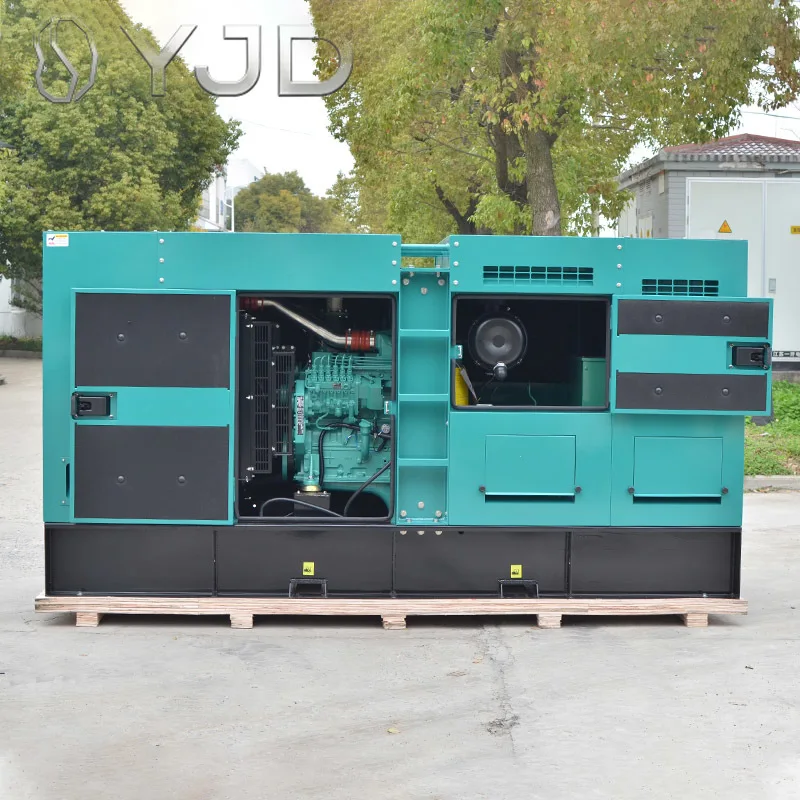 Factory Price 250kw Silent Compact Diesel Generator Trailer Auto Start 1 Year Warranty