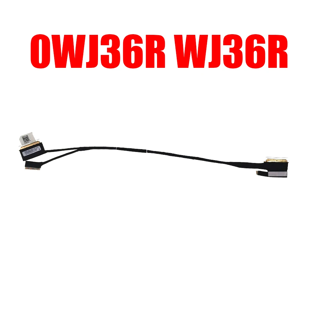 

0WJ36R WJ36R Кабель LVDS для ноутбука Alienware M15 R2 EDQ51 EDP FHD 144 Гц DC02C00MR00 40 контактов
