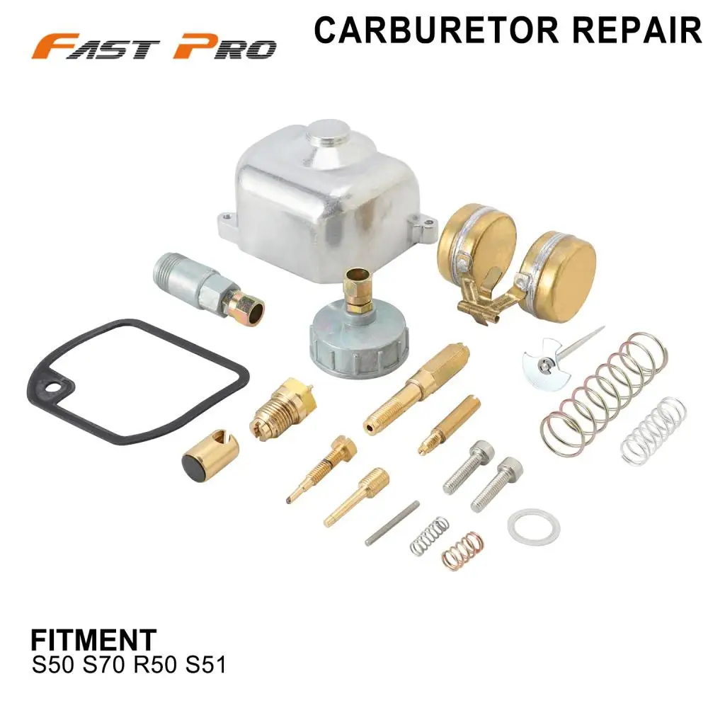 

Motorcycles Accessories Carb Carburetor Repair Set Fix Kit Rebuild Tools For Simson 16N1-11 S50 S70 R50 S51 Retro Motorbike