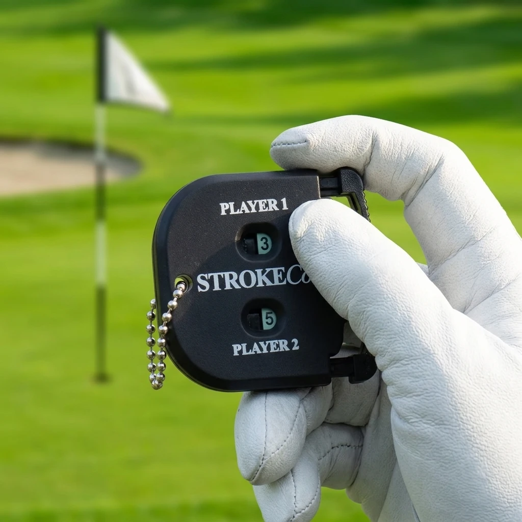 5 Kolorów Mini Golf Score Shot Stroke Counter Clicker Brelok do Kluczy do Liczenia Punktacji w Golfie Akcesorium Golfowe — zdjęcie 5