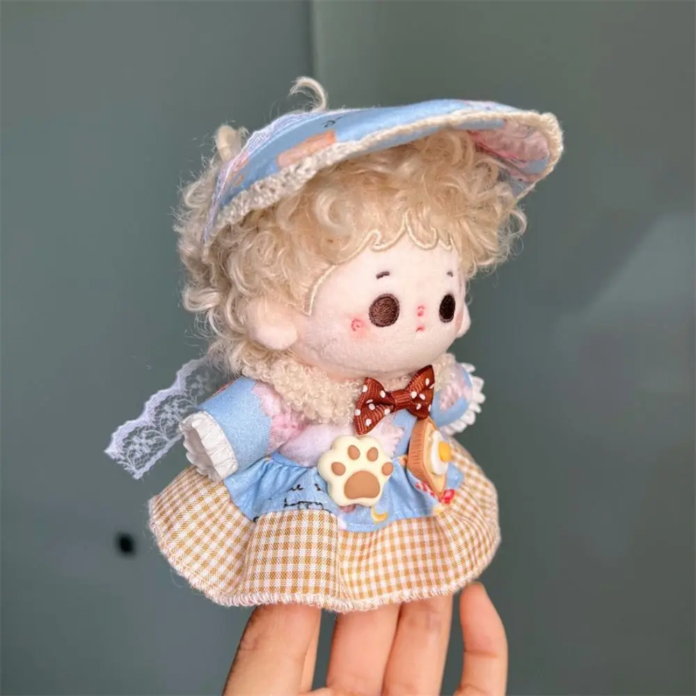 

1 Set Princess Skirt 10cm Cotton Doll's Clothes Strap Pants Multi Color Doll Lolita Dress Toy Accessories Outfit