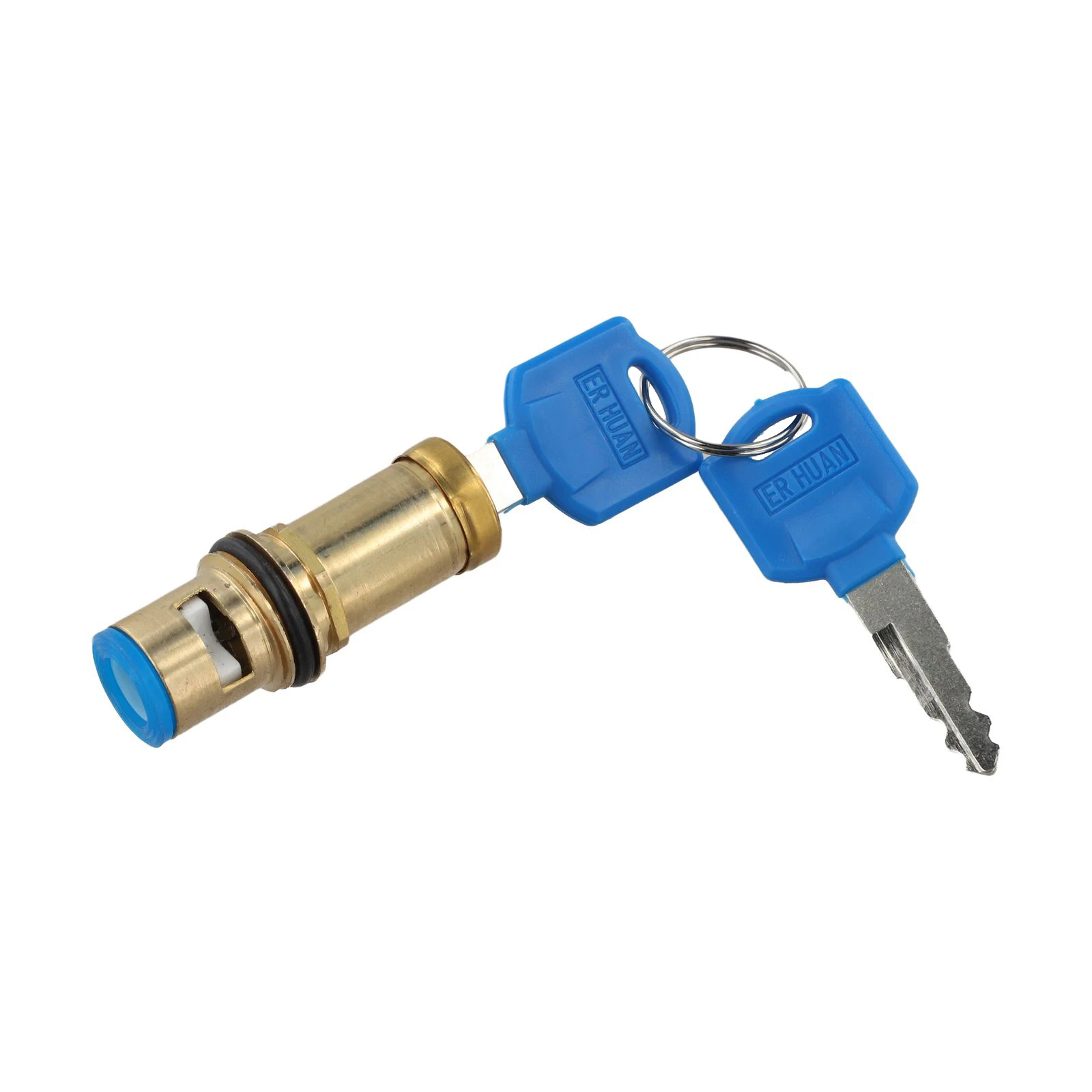 Brass Brass Valve Tap Key Lock Valve User-friendly Operation Versatile Water Solutions Erosion Resistant Design