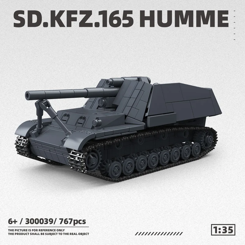 Amfibische gepantserde tank bouwstenen DIY Bricks Model Kit Educatieve collectie Speelgoedcadeau voor kinderen Jongens