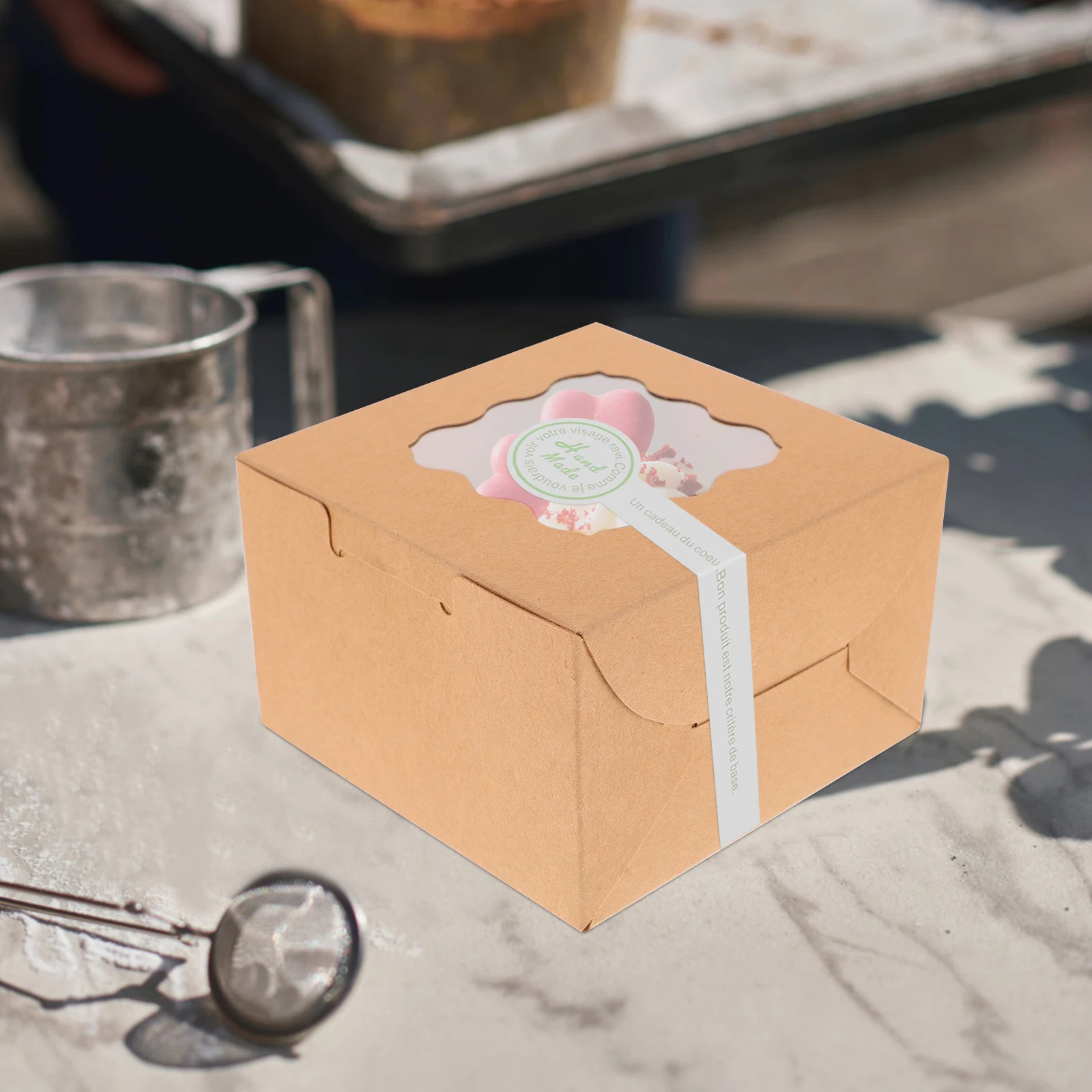 ملصقات الختم ملصق الخبز DIY لصندوق الهدايا كوكي كعكة الشوكولاته التعبئة والتغليف ملصقات ختم المخابز