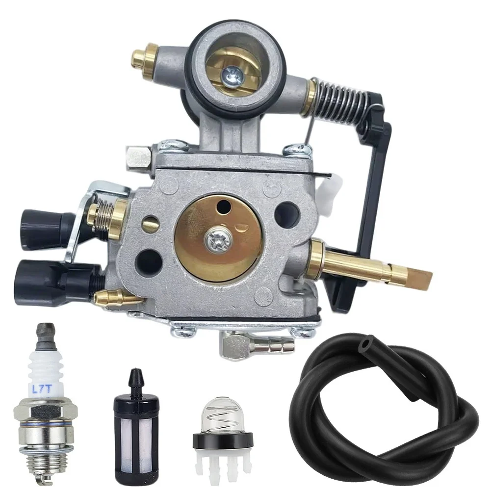 TS700  FOR TS800  Carburetor Kit Hs314 Wj114 4224 120 0651 For Cutting Saw Carburetor Fuel Filter Spark -Plug Kit For Garden