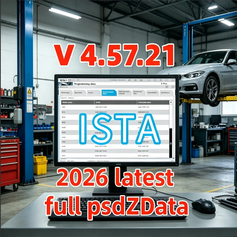 

2026 NEW ISTA 4.57.21 full database and 22 in 1 collection of tools related to BMW vehicle diagnosis programming coding