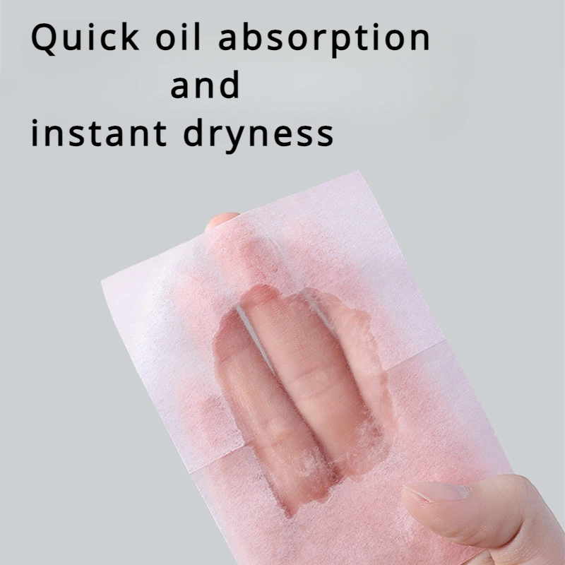 5 กล่อง Matte Face Wipes Oil Control ดูดซับน้ํามันทําความสะอาดใบหน้าเครื่องมือแต่งหน้าความงามอุปกรณ์เสริม Facial Oil Blotting แผ่นกระดาษ