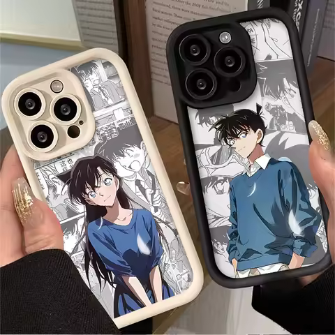 Detective Conan Lovers Silicone Case for Samsung Galaxy S24 S23 S22 S21 Ultra Plus FE A54 A34 A14 A73 A53 A33 5G Painting Cover