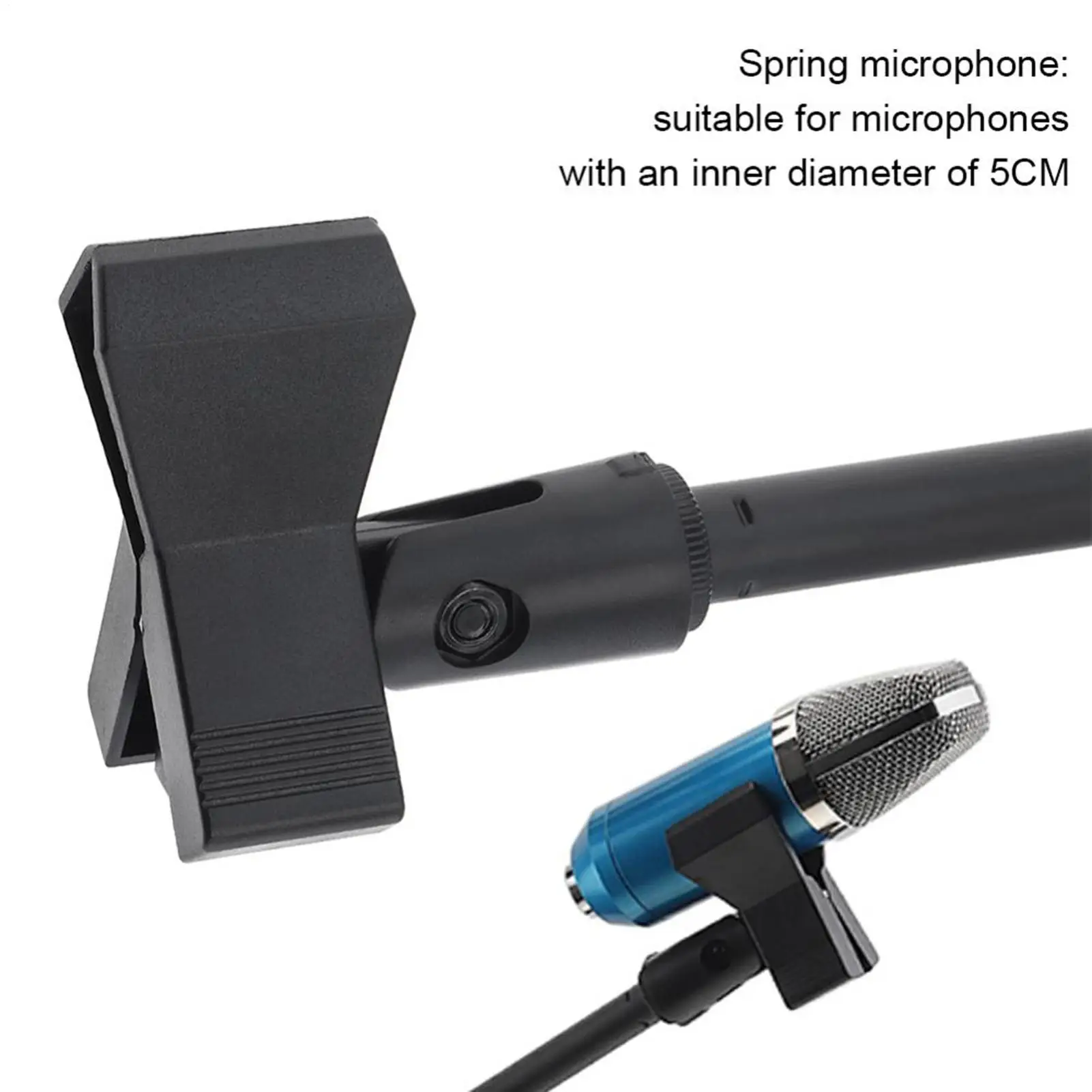 

Microphone Stand Mic Stand Holder Portable Foldable Angle Adjustable Tripod With Mic Clip Holder Adjustable Desktop Microphone