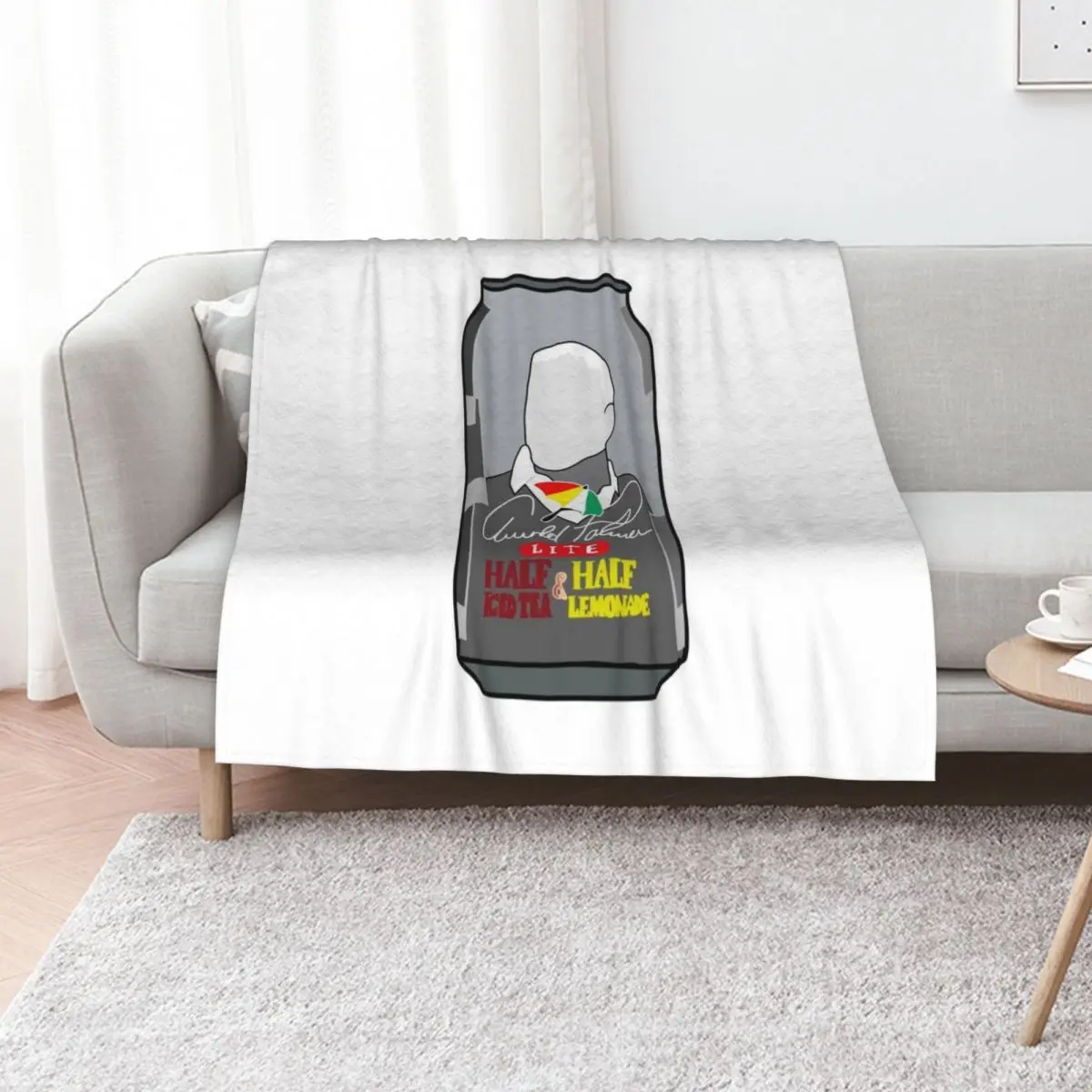 Arnold Palmer Drink Can Throw Blanket Plush Furry Nap Softest Decorative Beds Soft Big Blankets