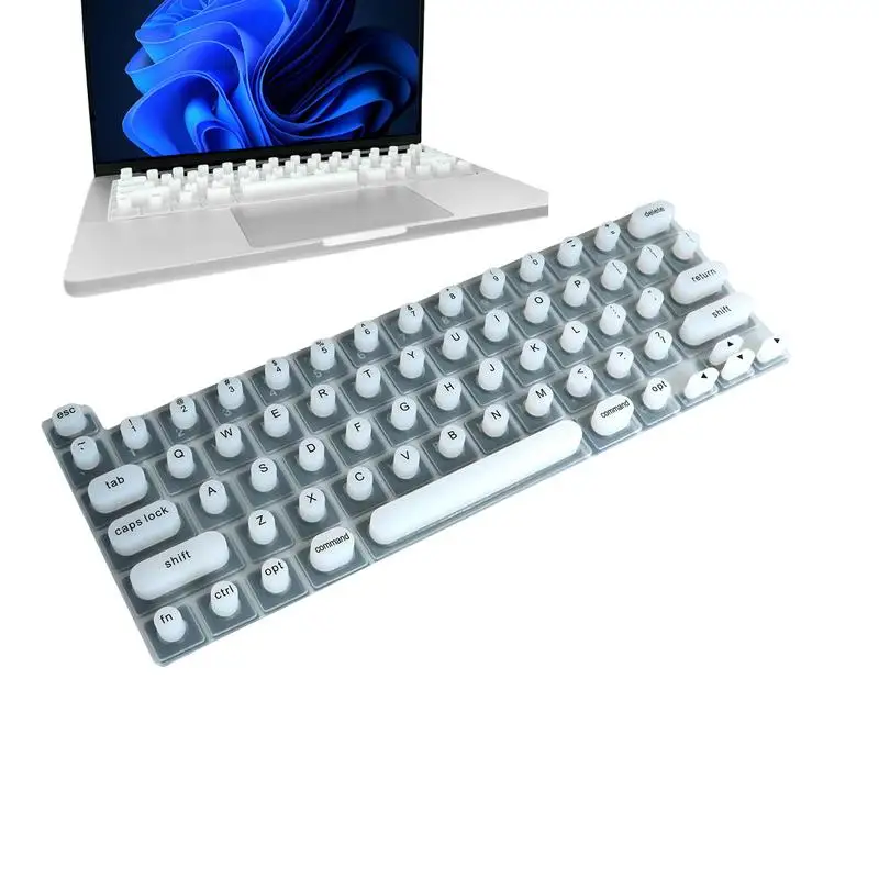 

Чехол для клавиатуры компьютера, защитный чехол для дизайна ногтей, безопасный чехол для клавиатуры для длинных ногтей, чехол для клавиатуры ноутбука