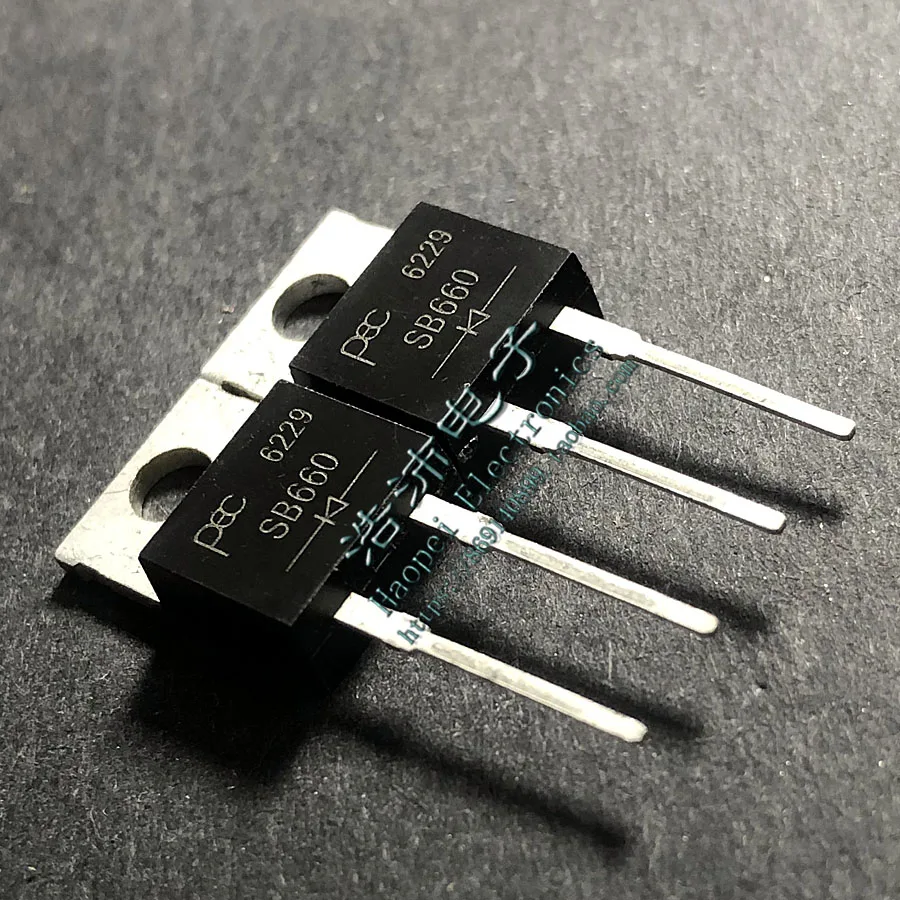 20PCS/SB660 Schottky diode in stock 6A/60V TO220-2