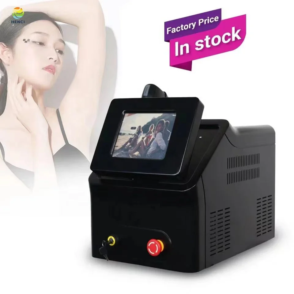 Soprano Titanium Diode Ice Laser Hair Removal Device - Permanent Painless 808nm 755nm 940nm 1064nm Skin Care for Body & Face