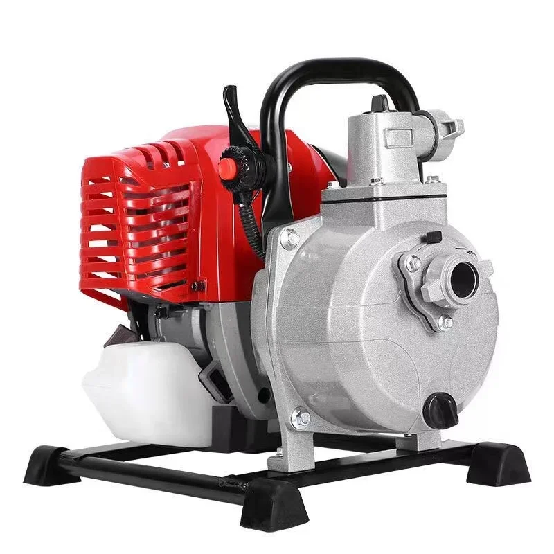 

42.5CC Water Pump High Pressure Garden Household 1 inch Watering Vegetable Self Priming Small Gasoline Pump